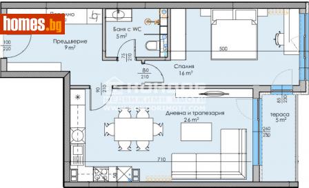 Двустаен, 86m² - Апартамент за продажба - 113436664