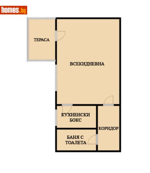 Едностаен, 35m² - Жк. Тракия, Пловдив - Апартамент за продажба - ЛИДЕР А - 113437098