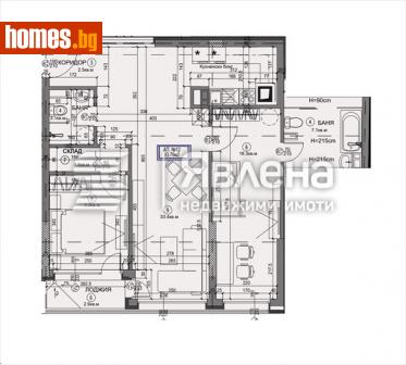 Тристаен, 120m² - Апартамент за продажба - 113450040