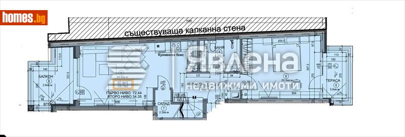 Двустаен, 137m² - Жк. Бъкстон, София - Апартамент за продажба - ЯВЛЕНА - 113450042