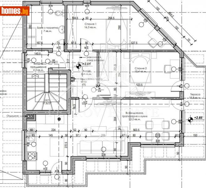Тристаен, 121m² - Гр.Велинград, Пазарджик - Апартамент за продажба - Petrov Estate - 113463117