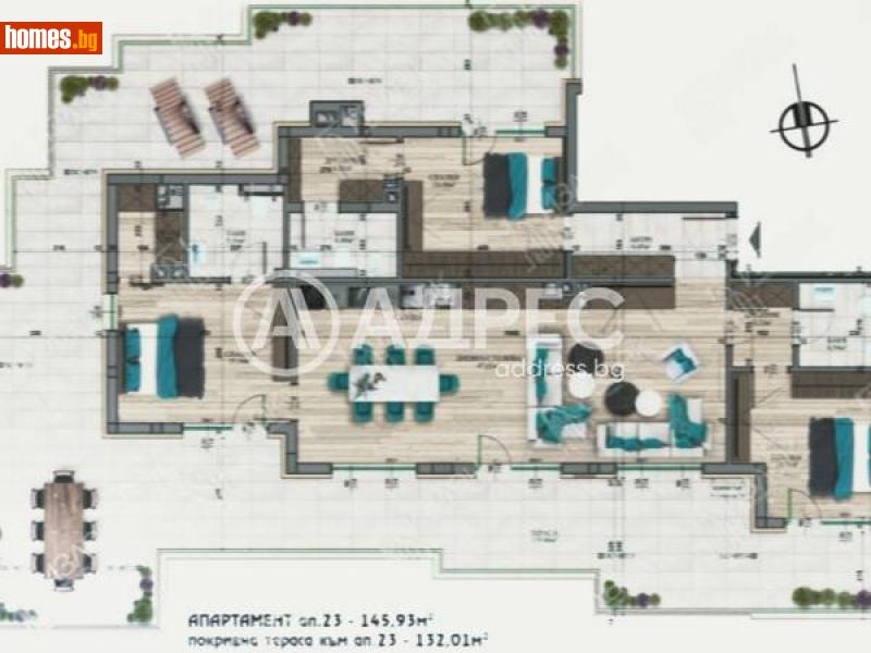 Многостаен, 216m² - Кв. Бояна, София - Апартамент за продажба - АДРЕС НЕДВИЖИМИ ИМОТИ - 113464237