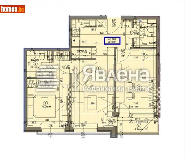 Тристаен, 90m² - Жк. Бъкстон, София - Апартамент за продажба - ЯВЛЕНА - 113464620