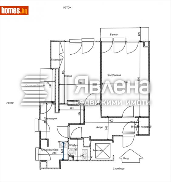 Двустаен, 68m² - Жк. Илинден, София - Апартамент за продажба - ЯВЛЕНА - 113464654