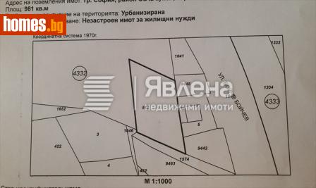 Парцел, 1000m² - Парцел за продажба - 113464802