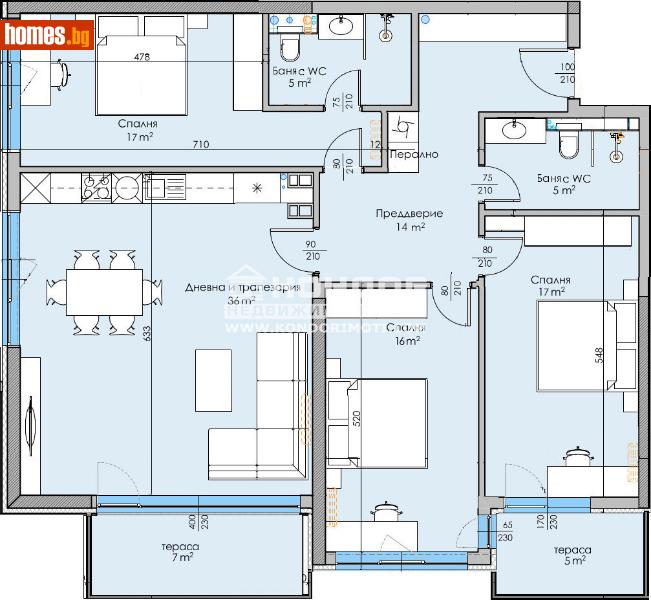Многостаен, 167m² - Кв. Кършияка, Пловдив - Апартамент за продажба - КОНДОР НЕДВИЖИМИ ИМОТИ - 113478563