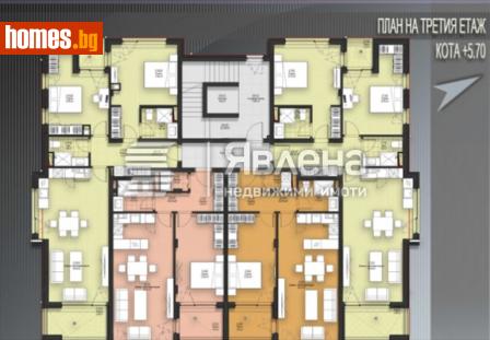 Тристаен, 123m² - Апартамент за продажба - 113491553