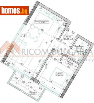 Двустаен, 58m² - Апартамент за продажба - 113496961
