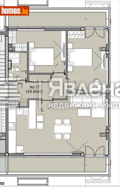Тристаен, 130m² - Жк. Левски, София - Апартамент за продажба - ЯВЛЕНА - 113509950