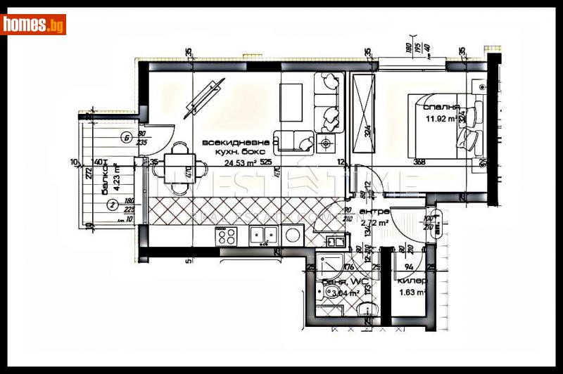 Двустаен, 68m² - Жк. Младост, Варна - Апартамент за продажба - Invest Time - 113548493