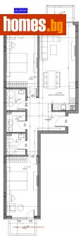 Тристаен, 131m² - Апартамент за продажба - 113558827