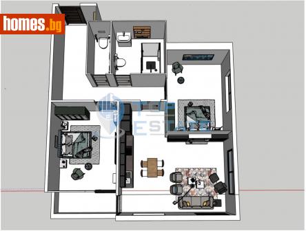 Тристаен, 95m² - Апартамент за продажба - 113611953