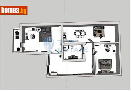 Тристаен, 115m² - Апартамент за продажба - 113611989