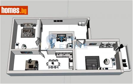 Тристаен, 115m² - Апартамент за продажба - 113612002