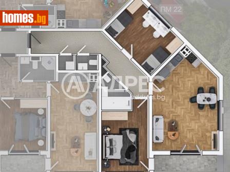 Тристаен, 118m² - Апартамент за продажба - 113628779