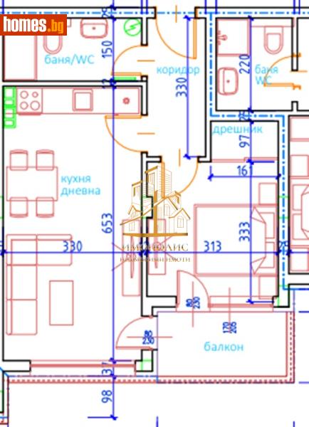 Двустаен, 63m² - М-т Кабакум, Варна - Апартамент за продажба - Имополис ЕООД - 113654725