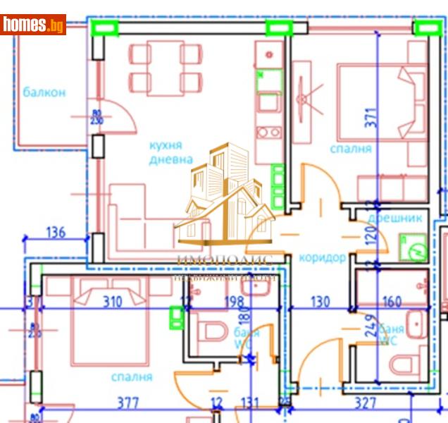 Двустаен, 64m² - М-т Кабакум, Варна - Апартамент за продажба - Имополис ЕООД - 113654727