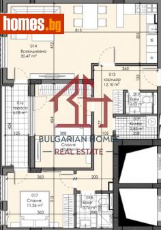 Тристаен, 114m² - Апартамент за продажба - 113658159