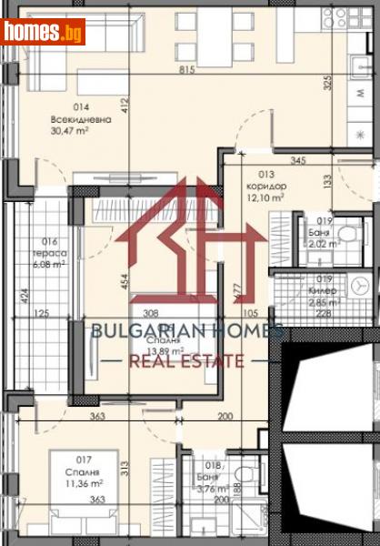 Тристаен, 114m² - Жк. Сердика, София - Апартамент за продажба - Bulgarian Homes - 113658164