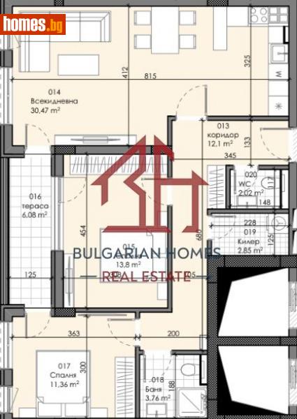 Тристаен, 114m² - Жк. Зона Б18, София - Апартамент за продажба - Bulgarian Homes - 113658179