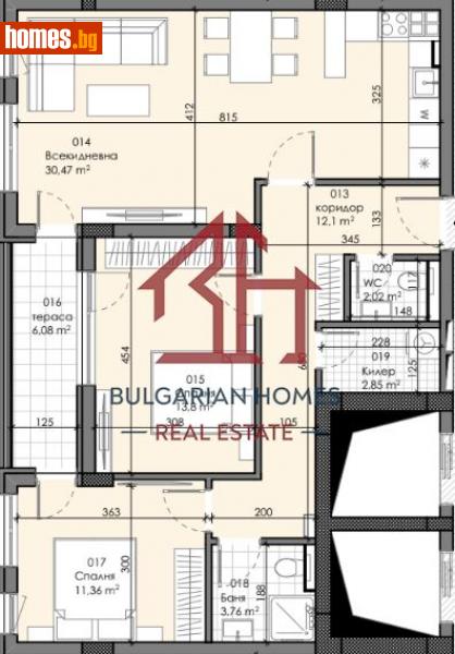 Тристаен, 114m² - Жк. Зона Б18, София - Апартамент за продажба - Bulgarian Homes - 113658189