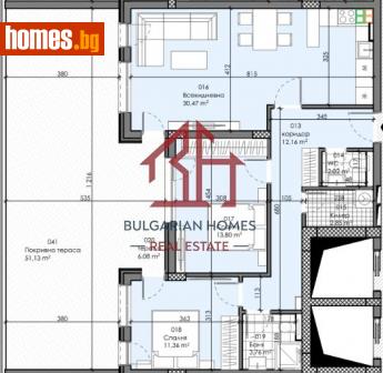 Тристаен, 113m² - Апартамент за продажба - 113658214