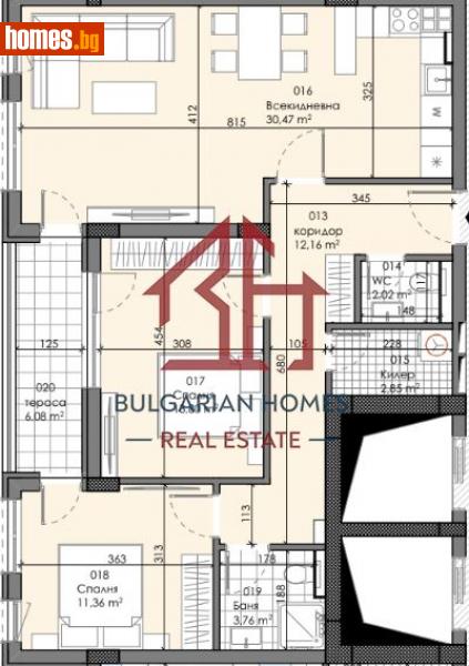 Тристаен, 113m² - Жк. Зона Б18, София - Апартамент за продажба - Bulgarian Homes - 113658249