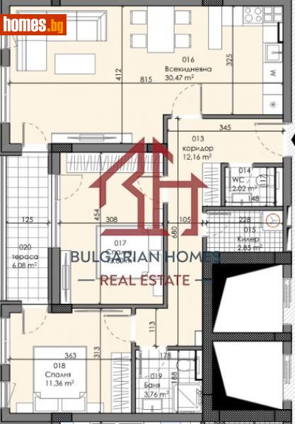Тристаен, 113m² - Жк. Зона Б18, София - Апартамент за продажба - Bulgarian Homes - 113658259
