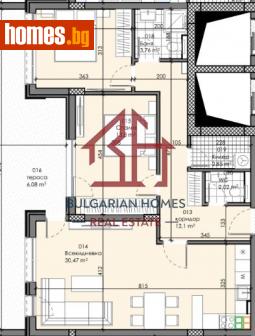 Тристаен, 114m² - Апартамент за продажба - 113658274