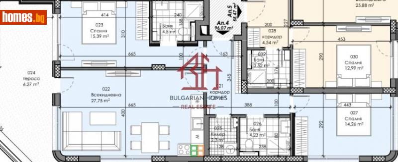 Тристаен, 113m² - Жк. Зона Б18, София - Апартамент за продажба - Bulgarian Homes - 113658279