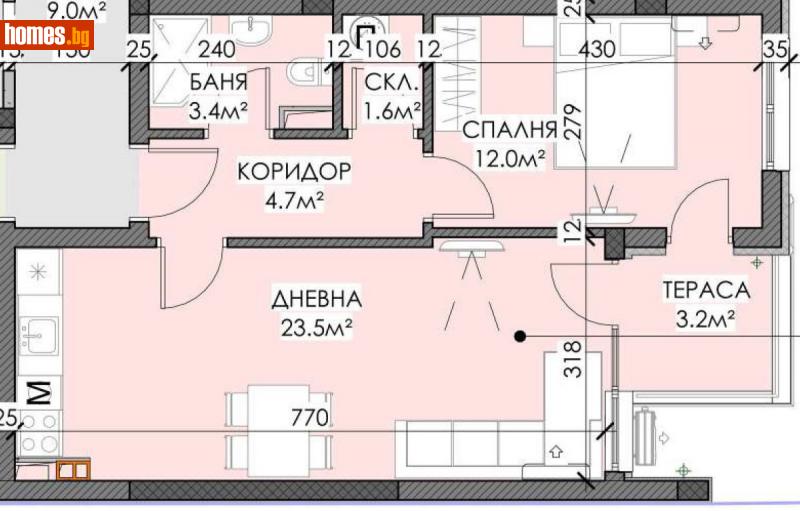 Двустаен, 68m² -  Сарафово, Бургас - Апартамент за продажба - Сарафово Недвижимост - 113673703