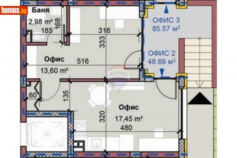 Двустаен, 43m² - Кв. Виница, Варна - Апартамент за продажба - RE/MAX Partners - 113704908