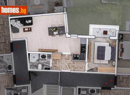 Двустаен, 76m² - Апартамент за продажба - 113707990