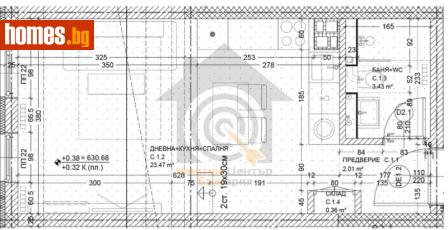 Едностаен, 38m² - Апартамент за продажба - 113708050