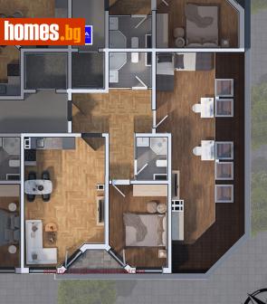 Тристаен, 133m² - Апартамент за продажба - 113725202