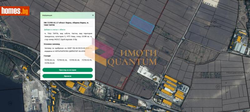 Парцел, 15000m² - С.Тополи, Варна - Парцел за продажба - АМАРА ИМОТИ - 113739722