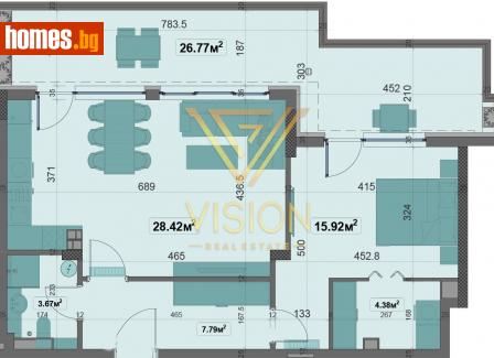 Двустаен, 110m² - Апартамент за продажба - 113743077