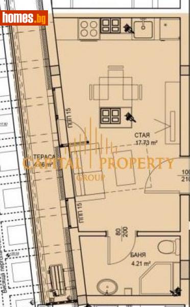 Едностаен, 47m² -  Цветен, Варна - Апартамент за продажба - Капитал Пропърти Груп - 113746245