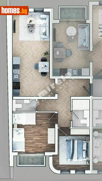 Тристаен, 102m² - Жк. Зона Б19, София - Апартамент за продажба - МИРЕЛА - 113759837