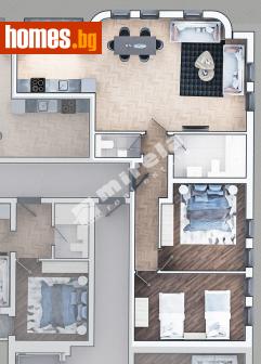 Тристаен, 134m² - Апартамент за продажба - 113759839