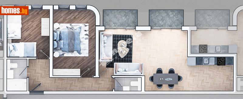 Тристаен, 129m² - Жк. Зона Б19, София - Апартамент за продажба - МИРЕЛА - 113759865
