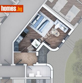 Едностаен, 59m² - Апартамент за продажба - 113759917