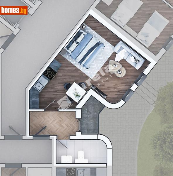 Едностаен, 59m² - Жк. Зона Б19, София - Апартамент за продажба - МИРЕЛА - 113759917
