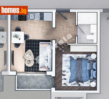 Двустаен, 57m² - Апартамент за продажба - 113759981