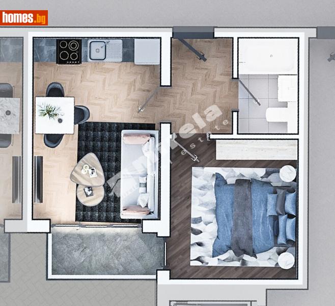 Двустаен, 57m² - Жк. Зона Б19, София - Апартамент за продажба - МИРЕЛА - 113759981