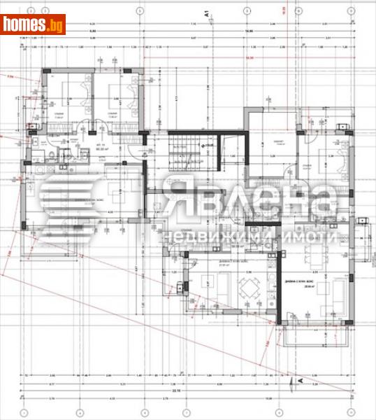 Двустаен, 69m² - Жк. Овча Купел, София - Апартамент за продажба - ЯВЛЕНА - 113760090