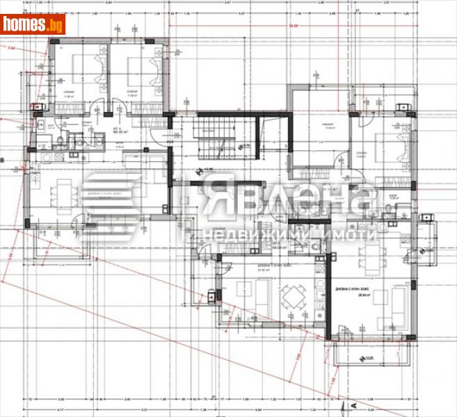Тристаен, 107m² - Жк. Овча Купел, София - Апартамент за продажба - ЯВЛЕНА - 113760123