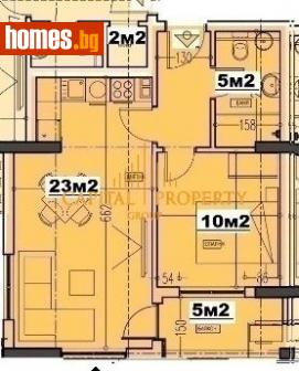 Двустаен, 60m² - Апартамент за продажба - 113770676