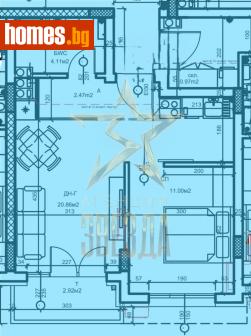 Двустаен, 60m² - Апартамент за продажба - 113776807