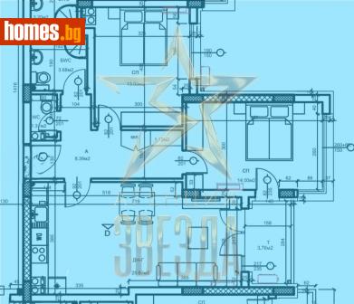 Тристаен, 104m² - Апартамент за продажба - 113776808